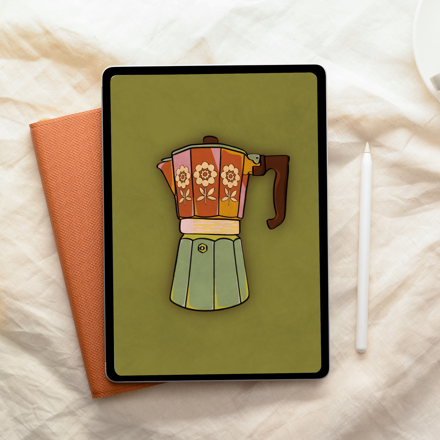 Moka Pot - Digital Art Print Donwload